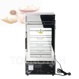 Commercial Food Warmer Cabinet Stuffed Bun Steam Machine Stainless Steel Electric