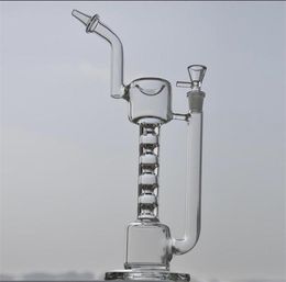 12 inches Glass Bong dab Rig hookah with Spline Perc and Matching Accesories