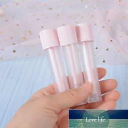 Novelty Centrifugal Tube Shaped Lip Gloss Tubes Empty Refillable Lip Balm Bottles Vials Cosmetic Containers With Lip Brush Factory price expert design Quality