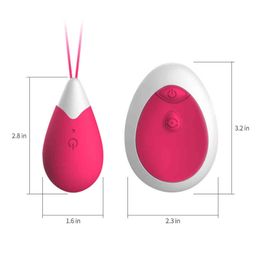 Eggs Sub charging remote control female couple flirting mute waterproof vibrator adult sex toy 1124