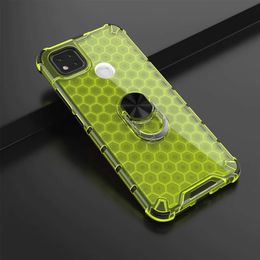 Honeycomb Ring Holder Cases For Xiaomi Mi 10 Cc9 9t Pro 9 Lite Cc9e A3 Redmi 9 9a 9c 8a Note 7 8 8t 9 Pro Hard Back Cover Product Details