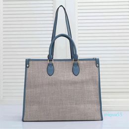 Handbag Women Luxurys Designers Bags 5-color travel tote bag cloth pattern material large-capacity shopping bag- wallet s
