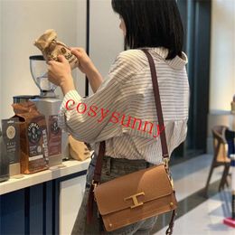 New design luxury womens Crossbody handbag brand organ bag double compartment 2 adjustable shoulder belt messenger bag 23.5cm Plain