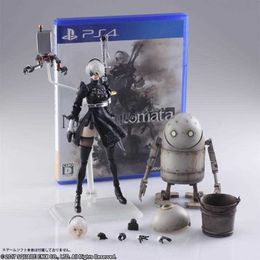 NieR Automata YoRHa No. 2 Type B figma 2B Machine Lifeform Kaine Nier action figure doll model statue figura D30 Figura