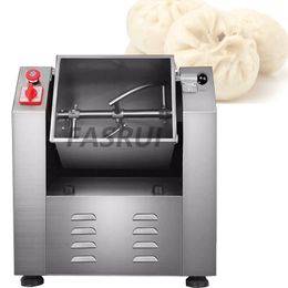 15Kg 25Kg Capacity Horizontal Industrial Flour Mixer Machine For Bakery Food Bread Pizza