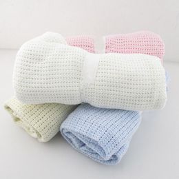 Blankets & Swaddling Baby Blanket Cotton Super Soft Kids Month Born Swaddle Infant Wrap Bath Towel Girl Boy Stroller Cover Inbakeren