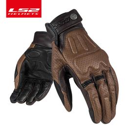 LS2 motorcycle riding full finger gloves ls2 MG-004 touch screen wearable comfortable protective gloves H1022