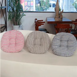 Cushion/Decorative Pillow Thick Round Cushion Cotton Linen Floor Mat Japanese Tatami Soft Solid Color Chair Office Seat Sofa