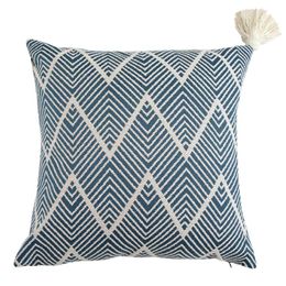 45x45cm Yarn-dyed Japanese Cushion Cover Tassel Pillowcase Sofa Backrest Fringe Throw Pillow Case Lumbar Home Decor Cushion/Decorative