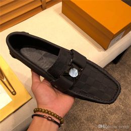 A1 Loafers New Mens Genuine Slip On Casual Cross Straps Low Cut Footwear Flats Spring Male Patent Leather Lazy Shoes 11