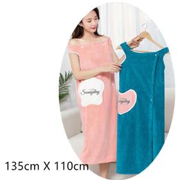 Towel Ladies Can Wear Bath Towels-cotton Towels For Showers And Belts With Snap Buttons