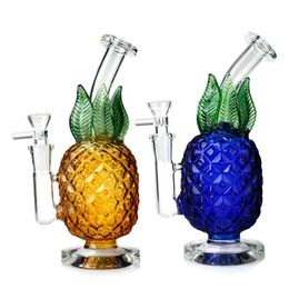 Hookahs fab eggs Pineapple Bong Rigs Glass Bubbler Water Bongs Heady Dabber Oil Glasses Pipes 14mm joint banger bowl