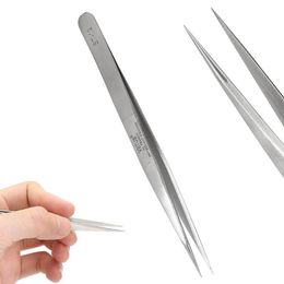 Styles Practical Tweezers For Watches Glasses Jewelry Repair Tool Extra Fine Point Extension Stainless Steel Accessories Tools & Kits