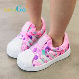 2021 Brand Kids Sheos For Girls Sneakers Fashion Boys Casual Children Shoes Girl Sport Running Child Shoes Chaussure Enfant AA220311