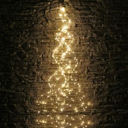 Strings 200 LEDs Vines Lights Copper Wire Branch Led Fairy String Solar Powered Cafe Christmas Wedding Party Decoration