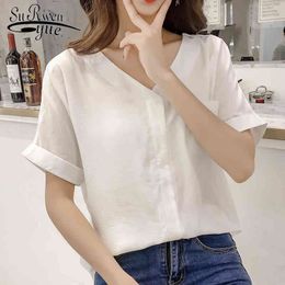 fashion women loose plus size blouses shirt female long sleeves women's blouse solid hollow out tops blusa feminine 1036 40 210521