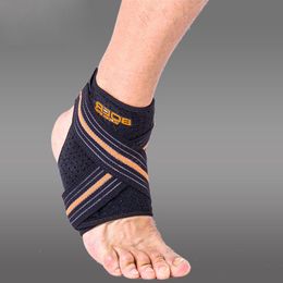 Ankle Support Sports Elastic Breathable Basketball Football Running Bandage Winding Prevent Sprain Protection Pad