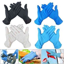 Us Stock 20pcs/bag Disposable Kid Garden Cleaning Glovs Nitrile Gloves Protective Anti Universal Householdes Adult Kicten