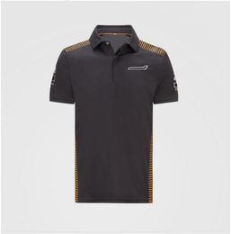 T-shirt da uomo F1t-Shirt Team Polo a maniche corte Abbigliamento sportivo Car Fans Personalizzato Stesso M230410