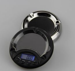 200g Portable Ashtray Digital Scale 0.01g Electronic Pocket Scales For Gold Silver JewelryScale High Precis SN5276