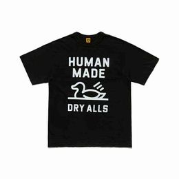 HUMAN MADE POCKET T-shirt Men Women High Quality Duck Print T Shirt Top Tees