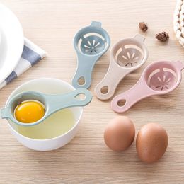 Egg Tools 3 Colours Wheat Straw White Separator Yolk Philtre Cooking Kitchen