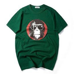 Cool Gorilla t-shirt Men Oversize Short tshirt 6XL 7XL Plus Size T shirt Summer Cotton M L XL XXL XXXL 4XL 5XL 210716