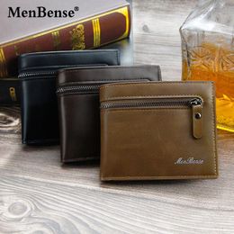 Wallets Men's Wallet Fashion Casual Large-capacity Zipper Bag Multi-Card Slot Short