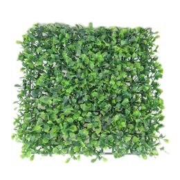 25x25cm Artificial Turf Plastic Fish Tank Fake Grass Lawn Garden Decorations Micro Landscape Pet Food Mats