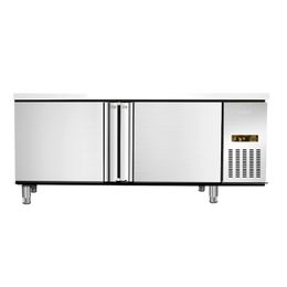 Commercial machine Milk Tea Refrigerator Counter Freezer stainless steel workbench refrigerated Frozen