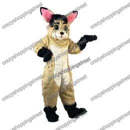 Halloween long hair bunny Mascot Costume Cartoon animal theme character Christmas Carnival Party Fancy Costumes Adults Size Outdoor Outfit