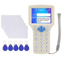 Frequency NFC Smart Card Reader Writer RFID Copier Duplicator 125KHz 13.56MHz USB Fob Copy Encrypted Key UID Lock