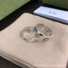 rings outlet Australia - 70% Off Outlet Online ai fearless flower and bird RING couple men's women's double pair ring tide store wholesale