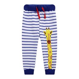 One pcs Retail Boys Cute pants for Christmas wear baby clothing spring autumn boy trousers Jumping Metres 210529