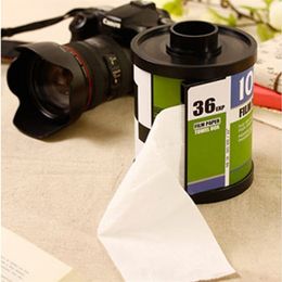 Tissue boxes roll paper holder creative magazine shape plastic standing tissue box magic sticker handing toilet 210818
