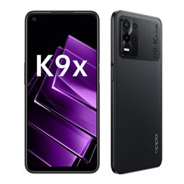 Original Oppo K9x 5G Mobile Phone 8GB RAM 128GB 256GB ROM Octa Core MTK Dimensity 810 Android 6.49" 90Hz LCD Full Screen 64.0MP OTG 5000mAh Fingerprint ID Smart Cellphone