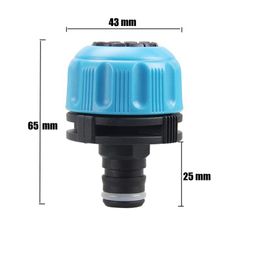 Watering Equipments 1pc Hi-Quality ABS Faucet Garden Quick Connectors Anti Leak Fast Joints Gardening Irrigation Car Wash Hose