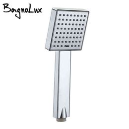 Bagnolux High Quality New Super Booster Water Saving Hand Held Rainfall Shower Head For Bathroom Accessories Showerhead HS11011 H1209