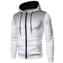 Men's Jacket Sweatshirt Windbreaker Running Fitness Zipper Hooded Drawstring Top Long Sleeve Breathable Warm Sports Coat 3XL Trench Coats