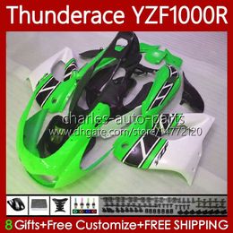 Light green Body For YAMAHA Thunderace YZF1000R YZF 1000R 1000 R 96-07 Bodywork 87No.47 YZF-1000R 1996 2003 2004 2005 2006 2007 YZF1000-R 96 97 98 99 00 01 02 07 Fairing