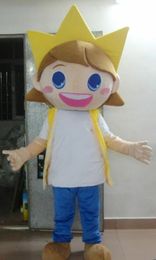 Halloween Boy Mascot Costume Customise Cartoon Lad Plush Animal Anime theme character Adult Size Christmas Carnival fancy dress