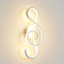 Wall Lamp Irregular Personality Wave Led Dimming Modern Simple Lamps For Corridor Bedroom Bedside Indoor Lighting