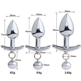 NXY Sex Anal toys Plug Leash Chain Metal Toys For Men Women Vaginal Stimulation Erotic Adult Game Couples Prostate Massager 1203