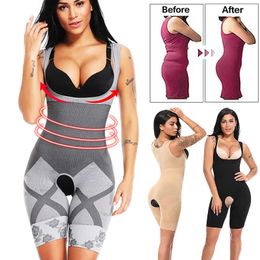 Slimming Full Body Shaper Modeling Belt Waist Trainer Butt Lifter Panties Control PushUp Shapewear Corset Briefs underwear women