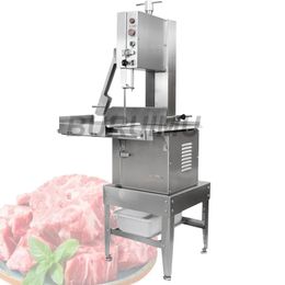 220v Bone Sawing Machine Frozen Meat Cutter Commercial Automatic Cut Trotter Ribs Fish Manufacturer Food Processor