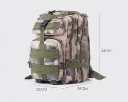 12 Colours 30L Hiking Camping Bag Military Outdoor Bags Tactical Trekking Rucksack Backpack 2024