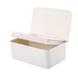 Tissue Boxes & Napkins 1Pc Wipes Storage Box Portable Simplicity Sealing Wet Container For Office