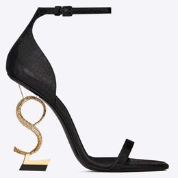 Дизайнер Классический высококачественный качественный каблуки каблуки каблуки мода на высоких каблуках женская обувь платье женская обувь с коробкой Size35-41