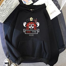 Herren Hoodies Sweatshirts Lustige Anime Cool Hu Tao Genshin Schlag Langarm Damen Sweatshirt Hoody Japan Cartoon Gedruckt Winter Lässig