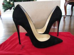 Zapatos Stiletto Negro Suela Roja Oferta Online | DHgate Spain \u0026 Mexico